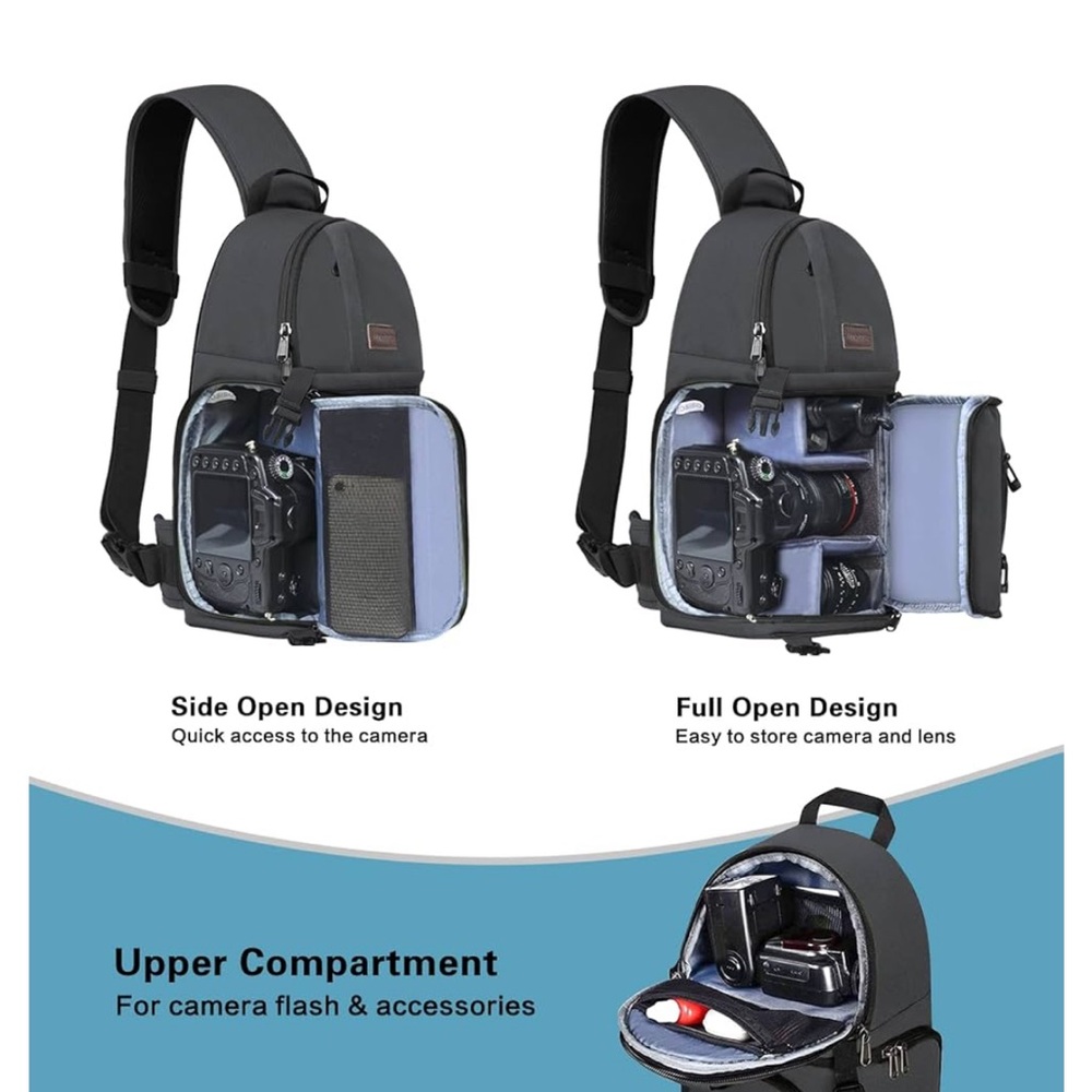 MOSISO Camera sling bag - Picture 10 of 11